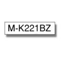 Brother Banda de inscriptionare negru pe alb (MK221BZ /), 9mm, nu este laminat