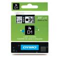 Dymo Etichete negru pe transparent (40910 / S0720670), 9mm, laminat