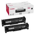 Canon Toner negru (2662B005 / 718BKVP) (Pachet dublu)