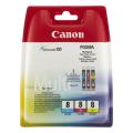 Canon Cartus cu cerneala cian / magenta / galben (0621B029 / CLI8) (multipack)