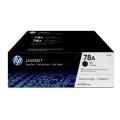 HP Toner negru (CE278AD / 78A) (Pachet dublu)