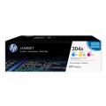 HP Toner cian / magenta / galben (CF372AM / 304A) (multipack)