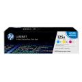 HP Toner cian / magenta / galben (CF373AM / 125A) (multipack)