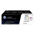 HP Toner cian / magenta / galben (CF253XM / 201X) (multipack)