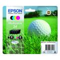 Epson Cartus cu cerneala negru / cian / magenta / galben (C13T34664010 / 34) (multipack)