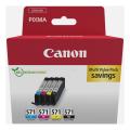 Canon Cartus cu cerneala negru / cian / magenta / galben (0386C005 / CLI571) (multipack)