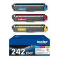 Brother Toner cian / magenta / galben (TN242CMY /) (multipack)