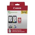 Canon Cartus cu cerneala negru / culoare (5438C004 / PG575CL576) (Pachet dublu, multipack)