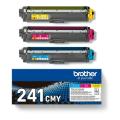 Brother Toner cian / magenta / galben (TN241CMY /) (multipack)